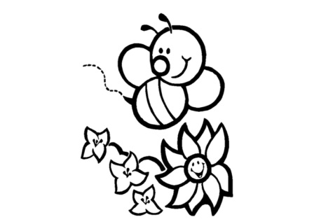 Dibujos de abejas » ABEJAPEDIA